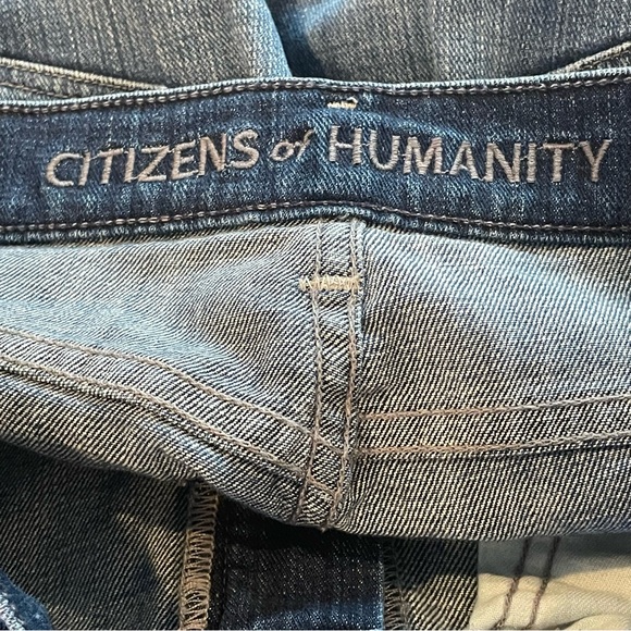 Citizens Of Humanity Dani Cropped Straight Leg Jeans Size 26 - Picture 9 of 13